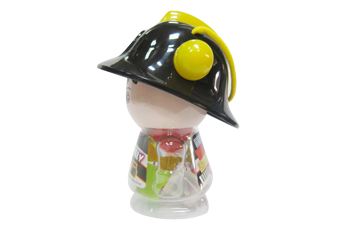 M004 消防士人形バケツ - 男性