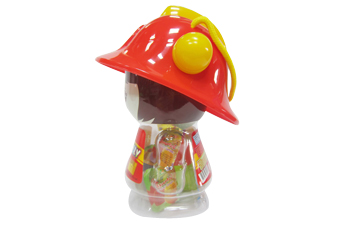 M005 消防士人形バケツ - 女性