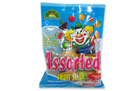 Clown Assorted Fruit Jelly B001